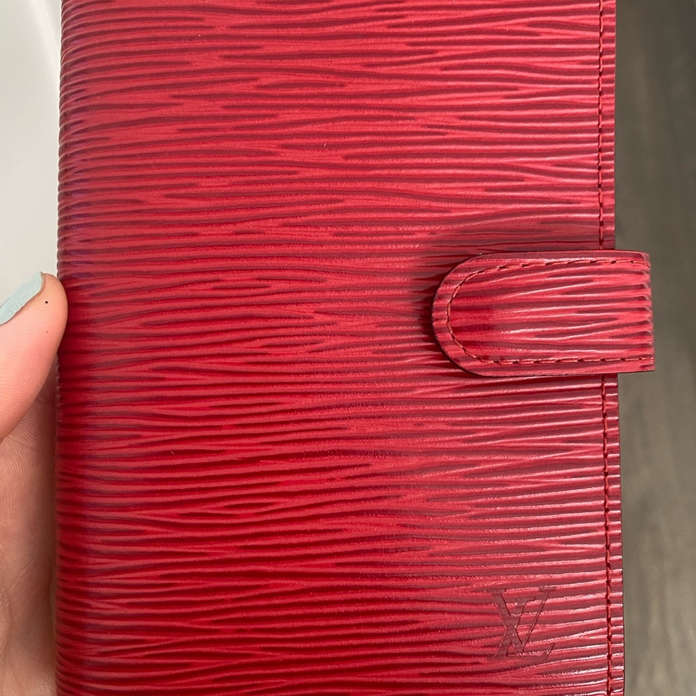 Louis Vuitton Epi Agenda PM